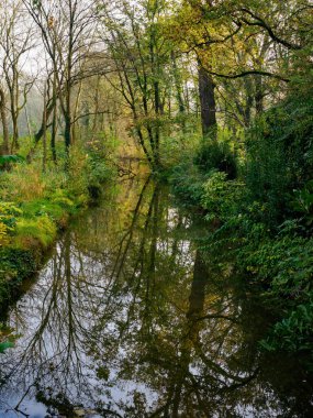 Mulini Asciutti, Monza parkındaki tarihi su değirmeni, Brianza, Lombardy, İtalya