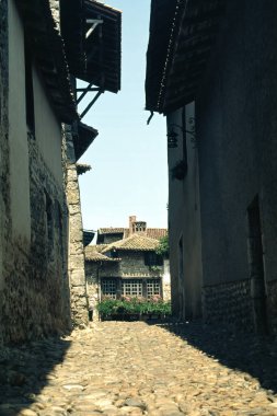 Perouges, medieval village in Ain, Auvergne-Rhone-Alpes region, France clipart