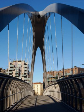 Portello Park 'taki modern binalar, Milano, Lombardy, İtalya