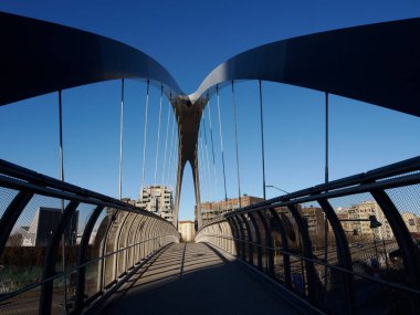 Portello Park 'taki modern binalar, Milano, Lombardy, İtalya