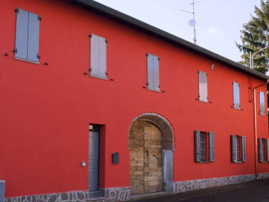 Barate, Milano 'da Gaggiano yakınlarındaki köy, Lombardy, İtalya