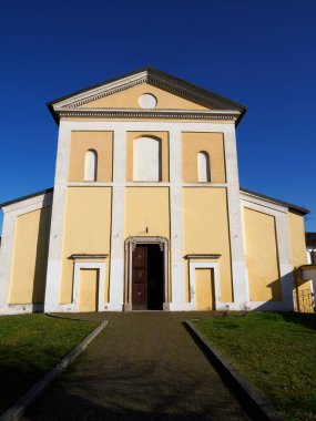 Lekelenmiş, Gaggiano yakınlarındaki köy ve Milano 'da Noviglio, Lombardy, İtalya