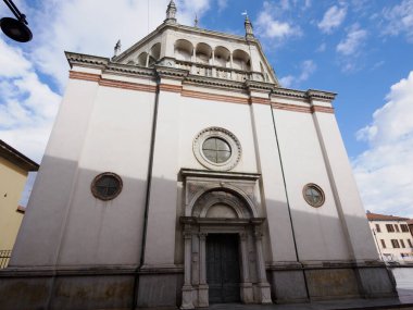 Busto Arsizio, Varese, Lombardy, İtalya: Santa Maria di Piazza 'nın tarihi mabedi