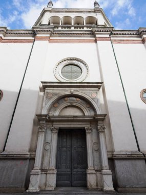 Busto Arsizio, Varese, Lombardy, İtalya: Santa Maria di Piazza 'nın tarihi mabedi