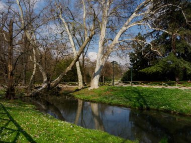 Parco Sempione Mart 'ta İtalya' nın Milano kentinde