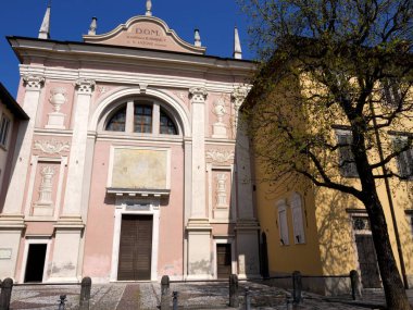 Bergamo, Lombardy, İtalya 'daki Longuelo Kilisesi