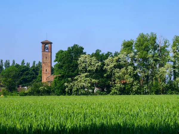 Mirazzano, Milan, Lombardy, İtalya, Santi Cosma e Damiano kilisesi