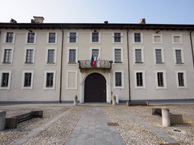 Palazzo Cittadini Stampa, Abbiategrasso, Milan, Lombardy, İtalya 'daki tarihi bina.
