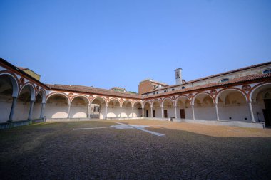 Santa Maria Nuova Manastırı, Abbiategrasso Bazilikası, Milan, Lombardy, İtalya, Bramante