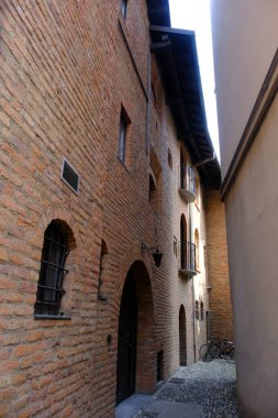 Abbiategrasso, Milan, Lombardy, İtalya 'daki Angelo Teotti üzerinden tarihi binalar