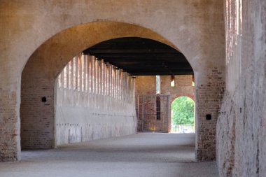 Vigevano, Pavia ili, Lombardiya, İtalya: Strada Coperta, Ortaçağ 'a ait sokak