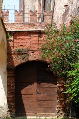 Vigevano, Pavia, Lombardy, İtalya 'nın tarihi kalesi