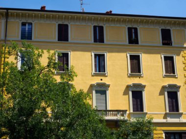 Milano, Lombardy, İtalya 'daki Cenisio boyunca eski bir yerleşim yeri.