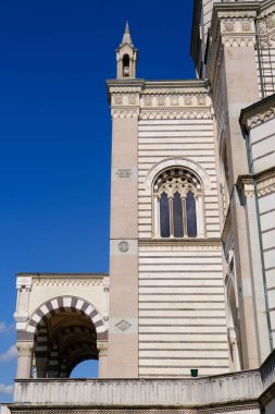 Cimitero Monumentale olarak bilinen tarihi mezarlık, Milan, Lombardy, İtalya