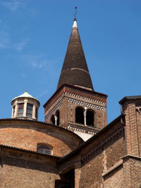 Milano, Lombardiya, İtalya 'daki tarihi San Marco kilisesinin dışı.