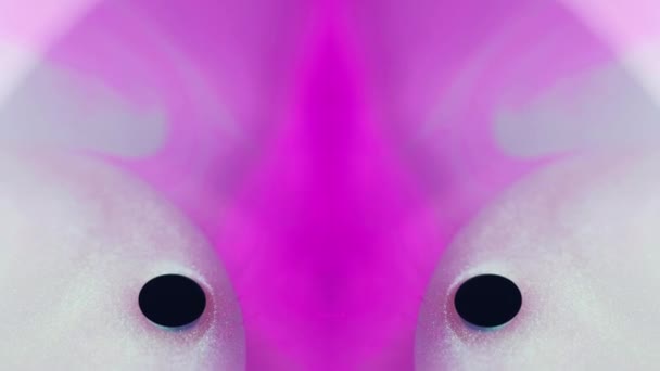 Glitter Gradient Abstraktní Pozadí Rozostřená Purpurová Purpurová Bílá Barva Třpytící — Stock video