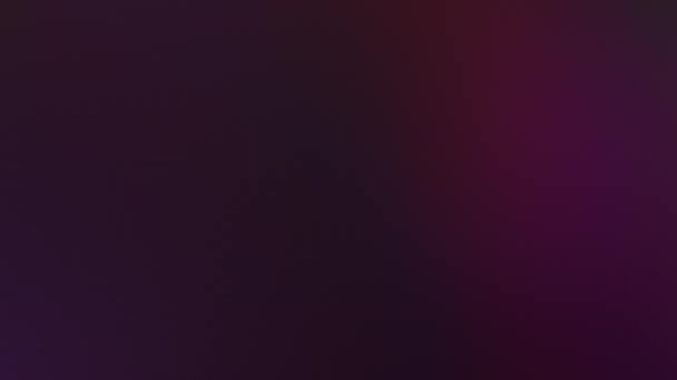 抽象的な背景 ネオン グロー パーティーイルミネーション 暗いナイトクラブの雰囲気の芸術の輝かしい活気に満ちた紫色の赤い虹彩のライト モーション — ストック動画