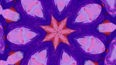 Lotus mandala. Mürekkep kaleydoskop. Psikedelik meditasyon. Neon mor, mavi kırmızı, parlayan boya, su çiçekli süs, soyut sanat arka planı..