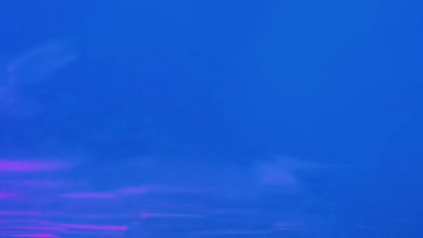 Фон Преломления Лучей Призматическое Освещение Вечеринка Светится Расслабленное Украшение Ночного — стоковое видео