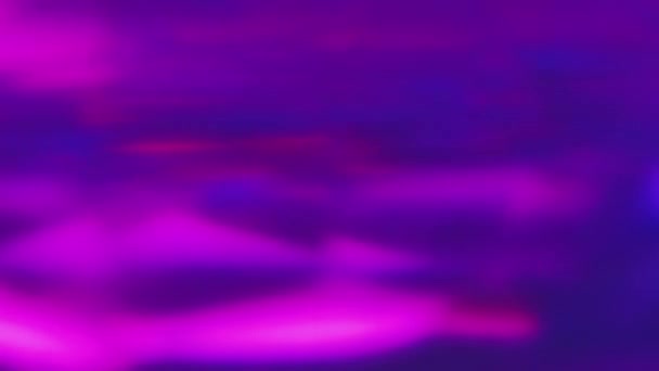 光反射背景 棱镜表面 钻石折射光彩夺目的抽象艺术中 在模糊旋转的多重边缘中 明亮的彩色紫色 蓝色的光芒 — 图库视频影像