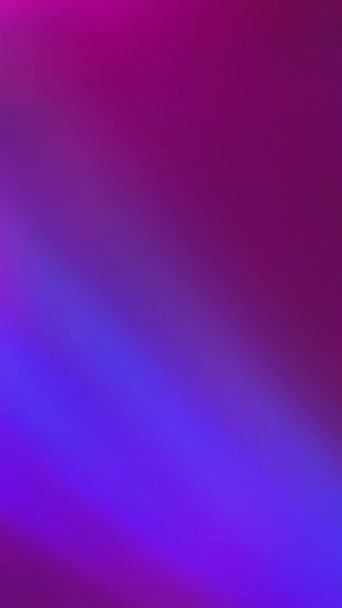 Vídeo Vertical Fundo Abstrato Movimento Holográfico Arte Aurora Colorido Neon — Vídeo de Stock
