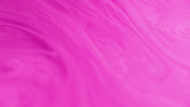 Tintaforgás Rózsaszín Füstfelhő Homályos Trendi Élénk Színes Festék Hullám Áramlását — Stock videók