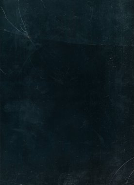 Grunge üstüste biniyor. Çatlak doku. Eski film sesi. Beyaz toz, toprak lekelerini çizer. Eskimiş cam kusurları koyu siyah deniz mavisi yeşil çizimler, soyut arkaplan..