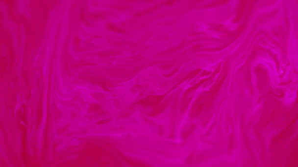 Neonowa Różowa Farba Wyciek Tuszu Rozproszone Jasne Barwy Pigmentu Gładkie — Wideo stockowe