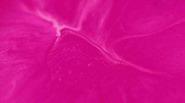 Sıvı boya dokusu. Mürekkep karışımı. Odaklanmamış pembe beyaz boya karışımı canlı dalga hareketi yaratıcı parlak parlak sanat soyut arkaplan.