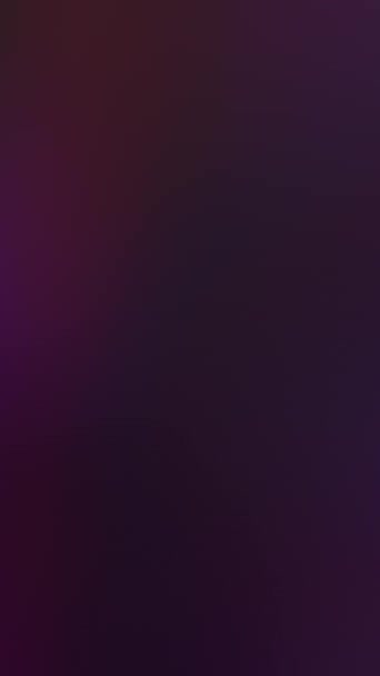 バーティカルビデオ 抽象的な背景 ネオン グロー パーティーイルミネーション 暗いナイトクラブの雰囲気の芸術の輝かしい活気に満ちた紫色の赤い虹彩のライト モーション — ストック動画