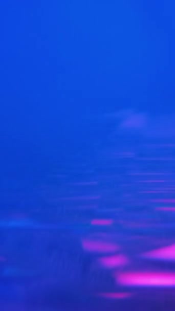 Вертикальне Відео Тло Рефракції Променів Освітлення Призми Вечірка Світиться Прикраса — стокове відео