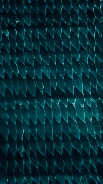 Glitch art. Mosaic pattern. Blue color digital graphic artefact noisy effect failure broken tv lcd monitor dark art modern abstract background.
