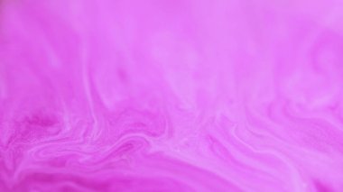 Köpüklü karışım. Bulanık arkaplan. Odaklanmamış pembe renk parıldayan parlak mermer desen akrilik mürekkep emülsiyon akışı soyut sanat.