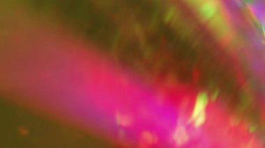 Bokeh ışığı. Renk bulanık halkalar. Disko aydınlatması. Odaklanmamış parlak neon pembe mavi pullu ışınlar hareket sanatının soyut arkaplanı.