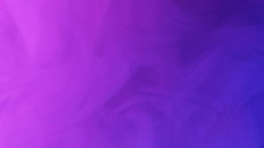 Parlayan duman. Boya suyu sıçraması. Odaklanmamış neon mavisi renk gradyan buhar dalgası süzülen hareket soyut sanat arkaplanı gibi hayal.