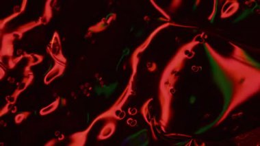 Etkileyici bir arka plan. Renk değişimi. Görüntü yansımaları deforme olmuş yüzey. Dalgalanan dağılım akışı ışık spektrumu kurgu psikedelik dalga gradyanı.