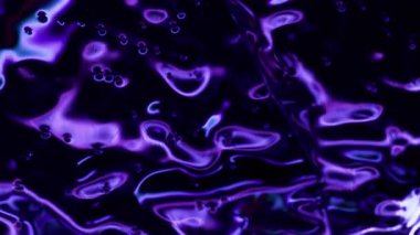 Holografik parıltı. Gökkuşağı taştı. Mistik parlaklık hasar görmüş yüzey. Soyut dalgalı çizgi nokta zigzag delik ışın akışı aydınlatması.