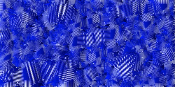 Fondo Vectorial Horizontal Textura Azul Desordenado Abstracto — Archivo Imágenes Vectoriales