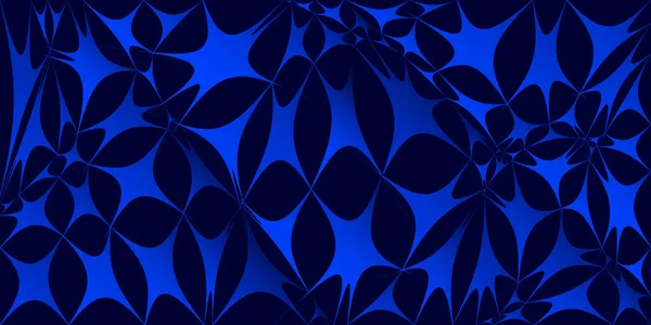 Αφηρημένη Καλλιτεχνική Μπλε Υφή Οριζόντια Διάνυσμα Φόντο — Διανυσματικό Αρχείο