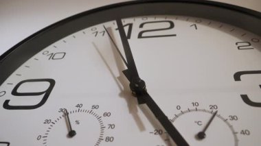 Saat mekanizması kesin zamansal değişimleri izliyor, ritmik eller aracılığıyla sürekli ilerlemeyi gösteriyor ölçülen aralıkları tarıyor.