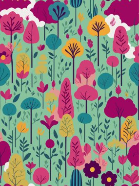  Kusursuz desenler tekrarlanan desenler dizaynı