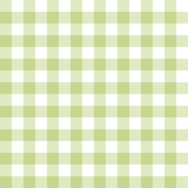 Bu basit bir yeşil ve beyaz gingham deseni. Kumaş, duvar kâğıdı ve ambalaj kağıdı gibi çeşitli amaçlar için kullanılabilen klasik ve çok yönlü bir desen..
