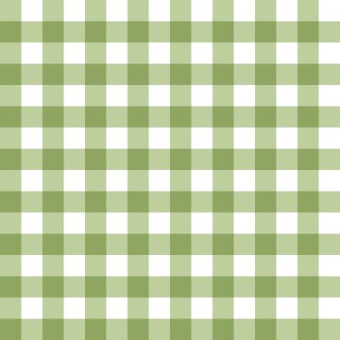 Bu basit bir yeşil ve beyaz gingham deseni. Kumaş, duvar kâğıdı ve ambalaj kağıdı gibi çeşitli amaçlar için kullanılabilen klasik ve çok yönlü bir desen..