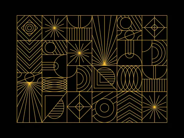 Lüks geometri çizgisi soyut şekil arabesque klasik lüks cazibeli sanatsal estetik sanat dekoratif dekoratif grafik geometrik element şablon vektörü