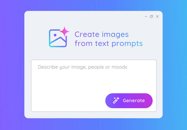 Создание изображения с помощью приложения пользовательского интерфейса искусственного интеллекта с использованием искусственного интеллекта