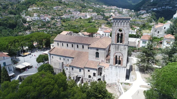 Luftaufnahmen Von Ravello Amalfiküste Kampanien Süditalien — Stockfoto