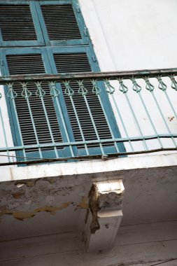 Libya, Trablus 'ta bir balkon manzarası