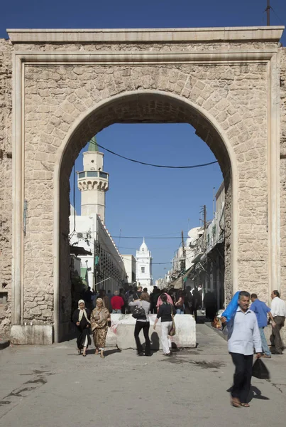 2009年11月4日 利比亚的黎波里 的黎波里旧城 Medina 的入口 — 图库照片
