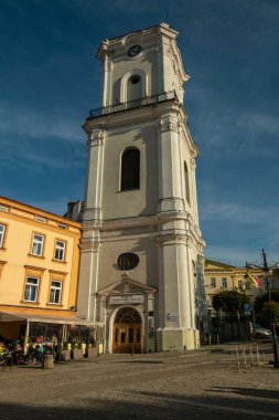 Przemysl, Polonya - 16 Ekim 2022: Przemysl, Polonya 'da çan ve boru müzesi