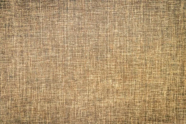 Полосатый Льняной Мешок Текстуры Фона Коричневый Цвет — стоковое фото